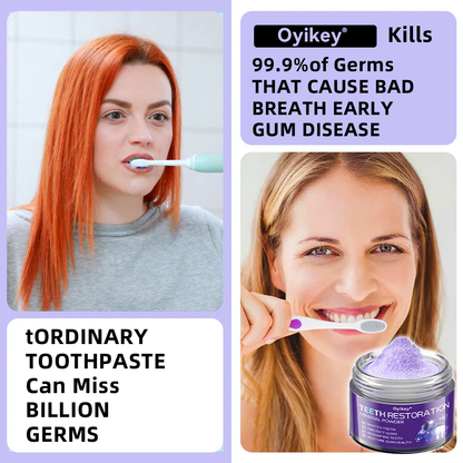 Oyikey® Teeth Restoration Mineral Powder👩‍⚕️Recommended by the dentisit🎉𝗟𝗶𝗺𝗶𝘁𝗲𝗱 𝘁𝗶𝗺𝗲 𝘀𝗽𝗲𝗰𝗶𝗮𝗹🔥