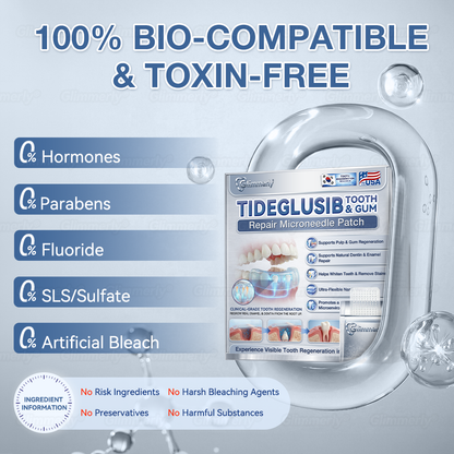 𝐆𝐥𝐢𝐦𝐦𝐞𝐫𝐥𝐲® 𝐓𝐢𝐝𝐞𝐠𝐥𝐮𝐬𝐢𝐛 𝐓𝐨𝐨𝐭𝐡 & 𝐆𝐮𝐦 𝐑𝐞𝐩𝐚𝐢𝐫 𝐌𝐢𝐜𝐫𝐨𝐧𝐞𝐞𝐝𝐥𝐞 𝐏𝐚𝐭𝐜𝐡👩‍⚕️ | 𝐀𝐝𝐯𝐚𝐧𝐜𝐞𝐝 𝐒𝐭𝐞𝐦-𝐂𝐞𝐥𝐥 𝐀𝐜𝐭𝐢𝐯𝐚𝐭𝐢𝐨𝐧 𝐓𝐞𝐞𝐭𝐡 𝐒𝐭𝐫𝐢𝐩𝐬(🦷𝐑𝐞𝐛𝐮𝐢𝐥𝐝 𝐄𝐧𝐚𝐦𝐞𝐥 & 𝐃𝐞𝐧𝐭𝐢𝐧 • 𝐒𝐭𝐫𝐞𝐧𝐠𝐭𝐡𝐞𝐧 𝐆𝐮𝐦𝐬 • 𝐄𝐫𝐚𝐝𝐢𝐜𝐚𝐭𝐞 𝐓𝐚𝐫𝐭𝐚𝐫 & 𝐎𝐝𝐨𝐫 • 𝐒𝐭𝐨𝐩 𝐓𝐨𝐨𝐭𝐡 𝐒𝐞𝐧𝐬𝐢𝐭𝐢𝐯𝐢𝐭𝐲)🪴