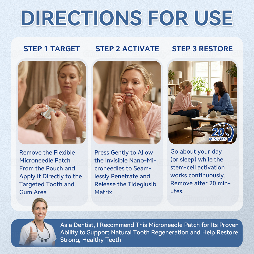 𝐆𝐥𝐢𝐦𝐦𝐞𝐫𝐥𝐲® 𝐓𝐢𝐝𝐞𝐠𝐥𝐮𝐬𝐢𝐛 𝐓𝐨𝐨𝐭𝐡 & 𝐆𝐮𝐦 𝐑𝐞𝐩𝐚𝐢𝐫 𝐌𝐢𝐜𝐫𝐨𝐧𝐞𝐞𝐝𝐥𝐞 𝐏𝐚𝐭𝐜𝐡👩‍⚕️ | 𝐀𝐝𝐯𝐚𝐧𝐜𝐞𝐝 𝐒𝐭𝐞𝐦-𝐂𝐞𝐥𝐥 𝐀𝐜𝐭𝐢𝐯𝐚𝐭𝐢𝐨𝐧 𝐓𝐞𝐞𝐭𝐡 𝐒𝐭𝐫𝐢𝐩𝐬(🦷𝐑𝐞𝐛𝐮𝐢𝐥𝐝 𝐄𝐧𝐚𝐦𝐞𝐥 & 𝐃𝐞𝐧𝐭𝐢𝐧 • 𝐒𝐭𝐫𝐞𝐧𝐠𝐭𝐡𝐞𝐧 𝐆𝐮𝐦𝐬 • 𝐄𝐫𝐚𝐝𝐢𝐜𝐚𝐭𝐞 𝐓𝐚𝐫𝐭𝐚𝐫 & 𝐎𝐝𝐨𝐫 • 𝐒𝐭𝐨𝐩 𝐓𝐨𝐨𝐭𝐡 𝐒𝐞𝐧𝐬𝐢𝐭𝐢𝐯𝐢𝐭𝐲)🪴
