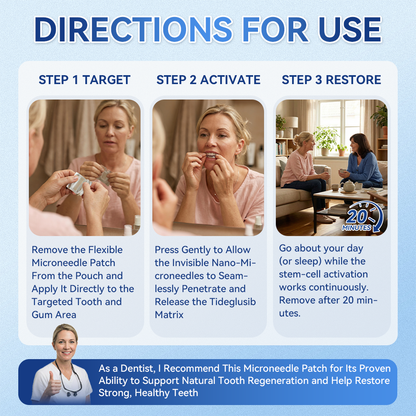 𝐆𝐥𝐢𝐦𝐦𝐞𝐫𝐥𝐲® 🦷𝐓𝐢𝐝𝐞𝐠𝐥𝐮𝐬𝐢𝐛 𝐓𝐨𝐨𝐭𝐡 & 𝐆𝐮𝐦 𝐑𝐞𝐩𝐚𝐢𝐫 𝐌𝐢𝐜𝐫𝐨𝐧𝐞𝐞𝐝𝐥𝐞 𝐏𝐚𝐭𝐜𝐡  | 𝐀𝐝𝐯𝐚𝐧𝐜𝐞𝐝 𝐒𝐭𝐞𝐦-𝐂𝐞𝐥𝐥 𝐀𝐜𝐭𝐢𝐯𝐚𝐭𝐢𝐨𝐧 𝐓𝐞𝐞𝐭𝐡 𝐒𝐭𝐫𝐢𝐩𝐬(𝐑𝐞𝐛𝐮𝐢𝐥𝐝 𝐄𝐧𝐚𝐦𝐞𝐥 & 𝐃𝐞𝐧𝐭𝐢𝐧 • 𝐒𝐭𝐫𝐞𝐧𝐠𝐭𝐡𝐞𝐧 𝐆𝐮𝐦𝐬 • 𝐄𝐫𝐚𝐝𝐢𝐜𝐚𝐭𝐞 𝐓𝐚𝐫𝐭𝐚𝐫 & 𝐎𝐝𝐨𝐫 • 𝐒𝐭𝐨𝐩 𝐓𝐨𝐨𝐭𝐡 𝐒𝐞𝐧𝐬𝐢𝐭𝐢𝐯𝐢𝐭𝐲)🌺