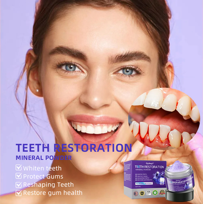 Oyikey® Teeth Restoration Mineral Powder👩‍⚕️Recommended by the dentisit🎉𝗟𝗶𝗺𝗶𝘁𝗲𝗱 𝘁𝗶𝗺𝗲 𝘀𝗽𝗲𝗰𝗶𝗮𝗹🔥