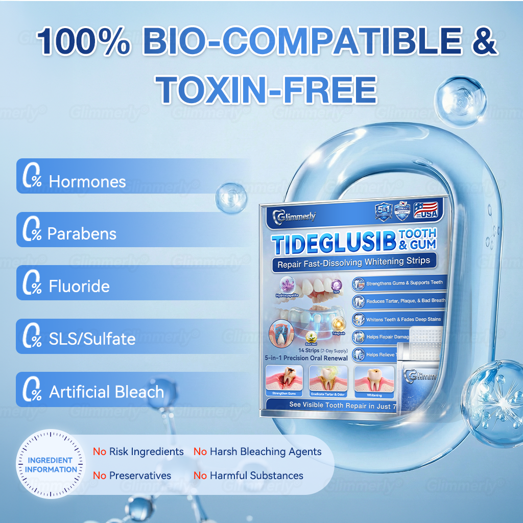 𝐆𝗹𝐢𝙢𝙢𝐞𝐫𝗹𝙮® 𝐓𝐢𝐝𝙚𝐠𝗜𝐮𝐬𝐢𝐛 𝐓𝐨𝐨𝐭𝐡 & 𝐆𝐮𝐦 𝐑𝐞𝐩𝐚𝐢𝐫 𝐌𝐢𝐜𝐫𝐨𝐧𝐞𝐞𝐝𝗜𝐞 𝐏𝐚𝐭𝐜𝐡 | 🦷𝐀𝐝𝐯𝐚𝐧𝐜𝐞𝐝 𝐒𝐭𝐞𝐦-𝐂𝐞𝐥𝐥 𝐀𝐜𝐭𝐢𝐯𝐚𝐭𝐢𝐨𝐧 𝐓𝐞𝐞𝐭𝐡 𝐒𝐭𝐫𝐢𝐩𝐬❄️(𝐑𝐞𝐛𝐮𝐢𝐥𝐝 𝐄𝐧𝐚𝐦𝐞𝐥 & 𝐃𝐞𝐧𝐭𝐢𝐧 • 𝐒𝐭𝐫𝐞𝐧𝐠𝐭𝐡𝐞𝐧 𝐆𝐮𝐦𝐬 • 𝐄𝐫𝐚𝐝𝐢𝐜𝐚𝐭𝐞 𝐓𝐚𝐫𝐭𝐚𝐫 & 𝐎𝐝𝐨𝐫 • 𝐒𝐭𝐨𝐩 𝐓𝐨𝐨𝐭𝐡 𝐒𝐞𝐧𝐬𝐢𝐭𝐢𝐯𝐢𝐭𝐲)