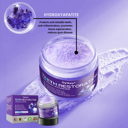 Oyikey® Teeth Restoration Mineral Powder👩‍⚕️Recommended by the dentisit🎉𝗟𝗶𝗺𝗶𝘁𝗲𝗱 𝘁𝗶𝗺𝗲 𝘀𝗽𝗲𝗰𝗶𝗮𝗹🔥