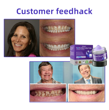 Oyikey® Teeth Restoration Mineral Powder👩‍⚕️Recommended by the dentisit🎉𝗟𝗶𝗺𝗶𝘁𝗲𝗱 𝘁𝗶𝗺𝗲 𝘀𝗽𝗲𝗰𝗶𝗮𝗹🔥